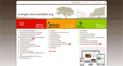 Desktop Screenshot of energies-renouvelables.org